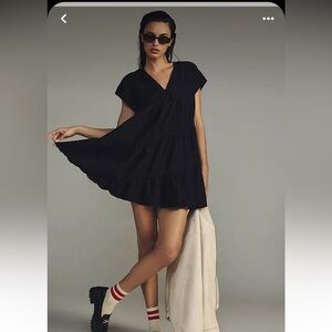 Anthropologie tiered tunic dress. Size medium. NWT